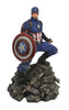 DIAMOND SELECT Avengers: Endgame Marvel Movie Premier Collection Statue Captain America 30 cm
