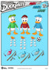 BEAST KINGDOM DuckTales Dynamic 8ction Heroes Action Figure 3-Pack QUI, QUO E QUA Huey, Dewey & Louie 10 cm