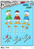 BEAST KINGDOM DuckTales Dynamic 8ction Heroes Action Figure 3-Pack QUI, QUO E QUA Huey, Dewey & Louie 10 cm